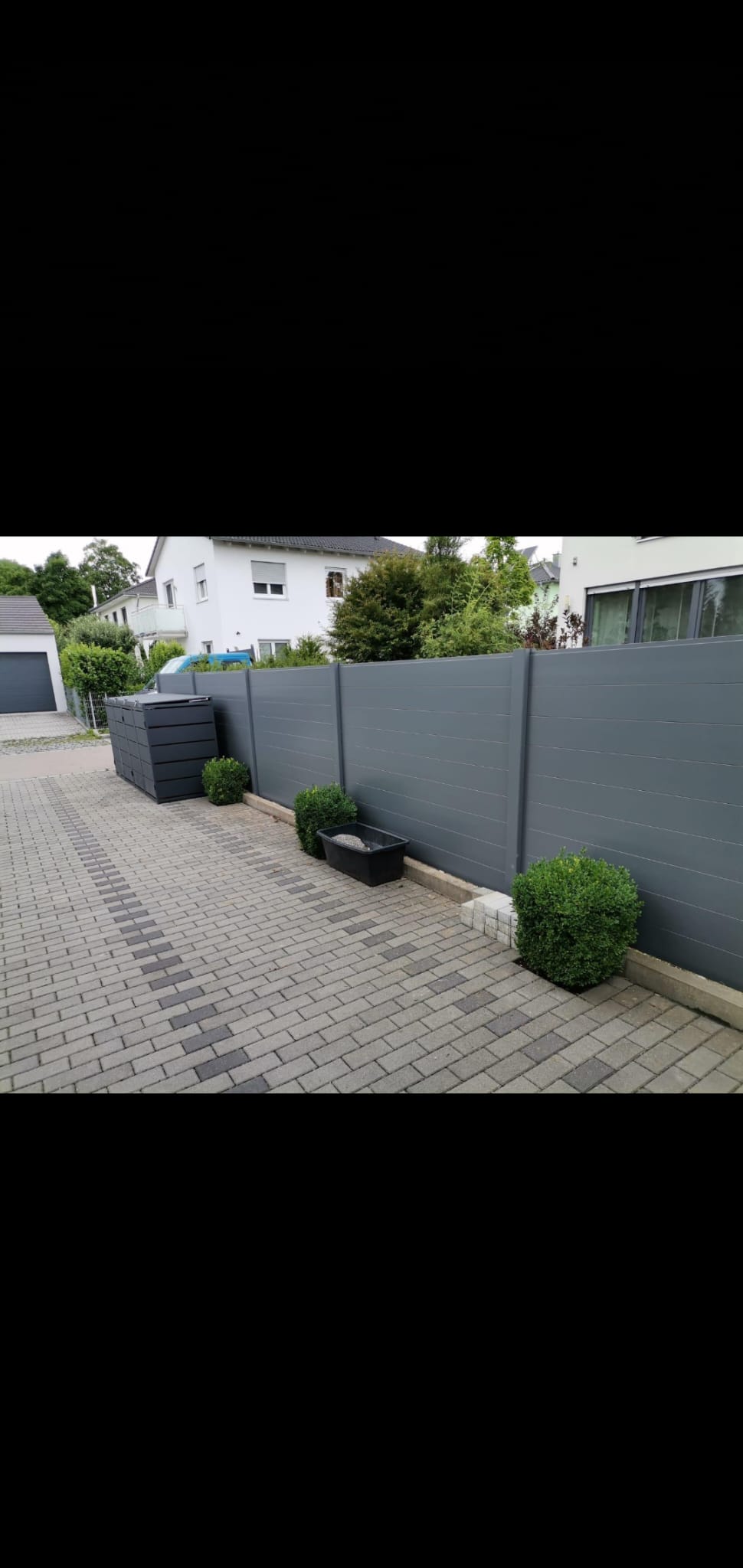 Aluminum Zaun