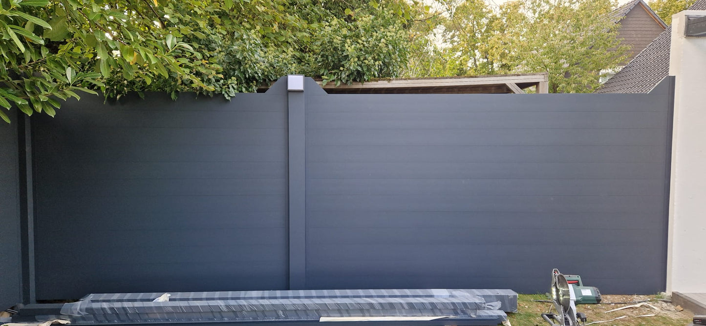 Aluminum Zaun