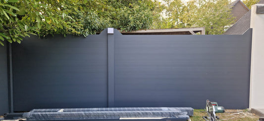 Aluminum Zaun