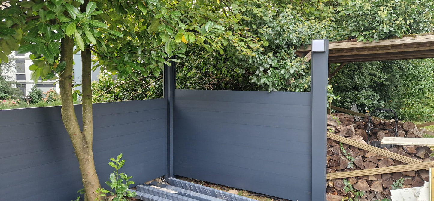 Aluminum Zaun